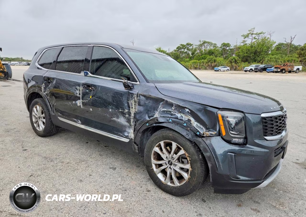 2022 Kia Telluride Lx VIN:5XYP24HC7NG230201 - 4