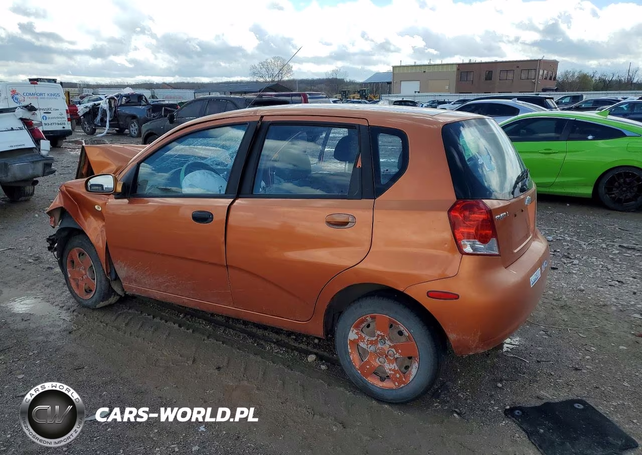 2005 Chevrolet Aveo VIN:KL1TD62615B368048 - 2
