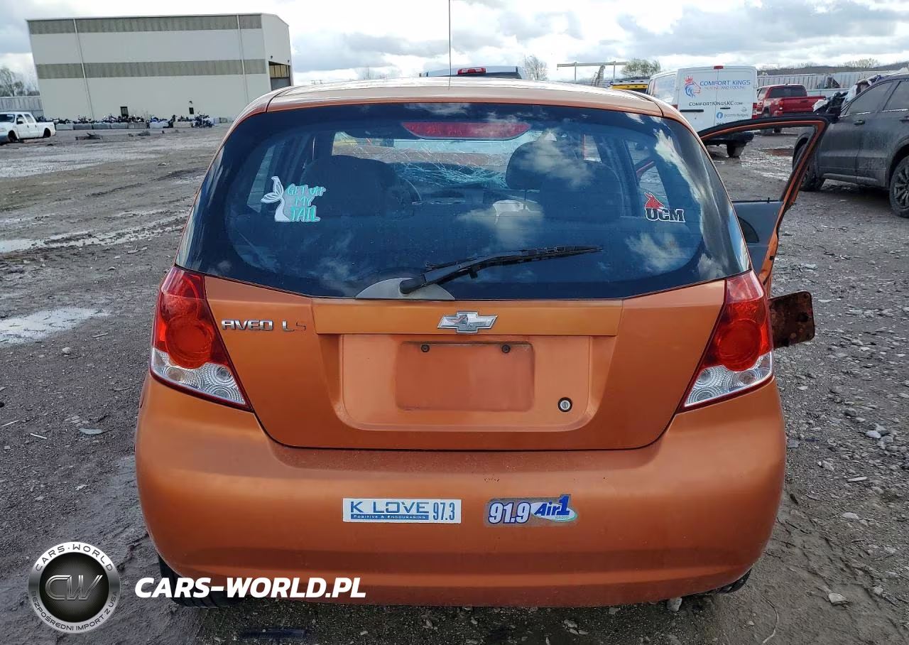2005 Chevrolet Aveo VIN:KL1TD62615B368048 - 6