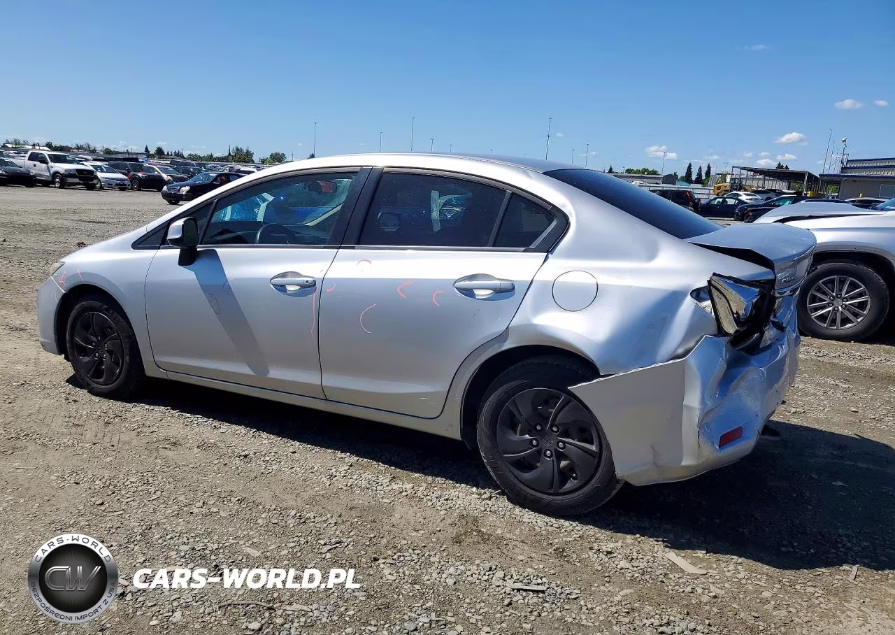 2013 Honda Civic Lx VIN:19XFB2F51DE243283 - 2