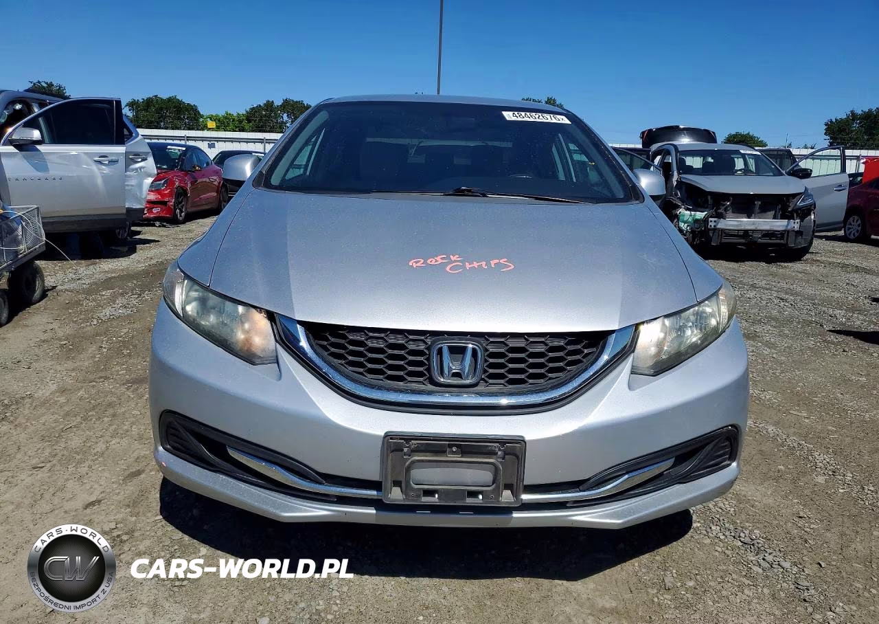 2013 Honda Civic Lx VIN:19XFB2F51DE243283 - 5