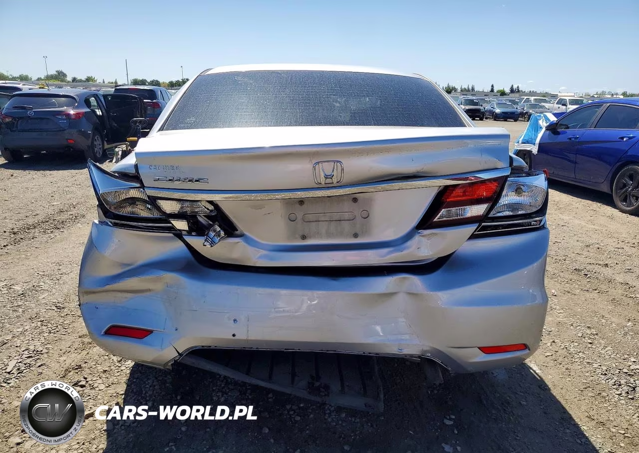 2013 Honda Civic Lx VIN:19XFB2F51DE243283 - 6