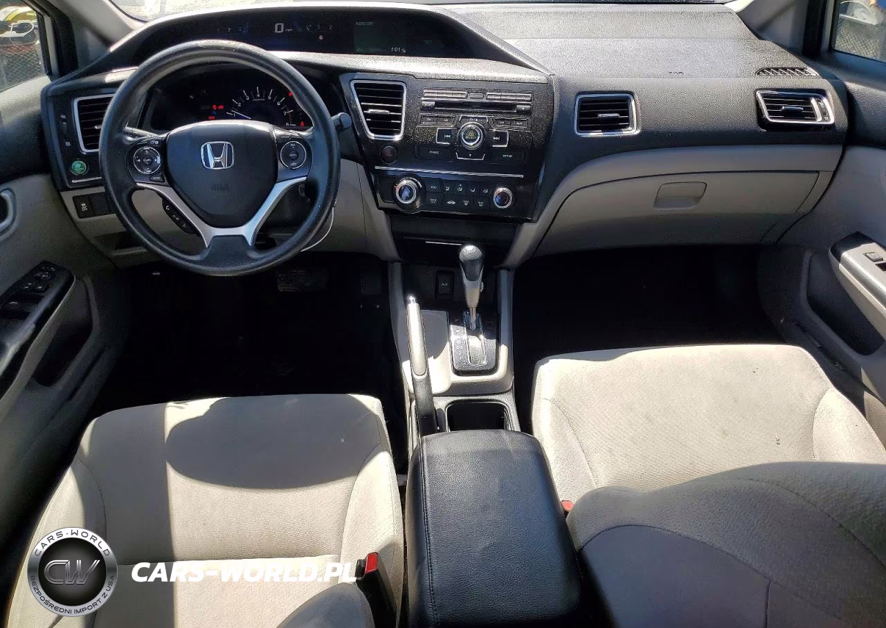 2013 Honda Civic Lx VIN:19XFB2F51DE243283 - 8