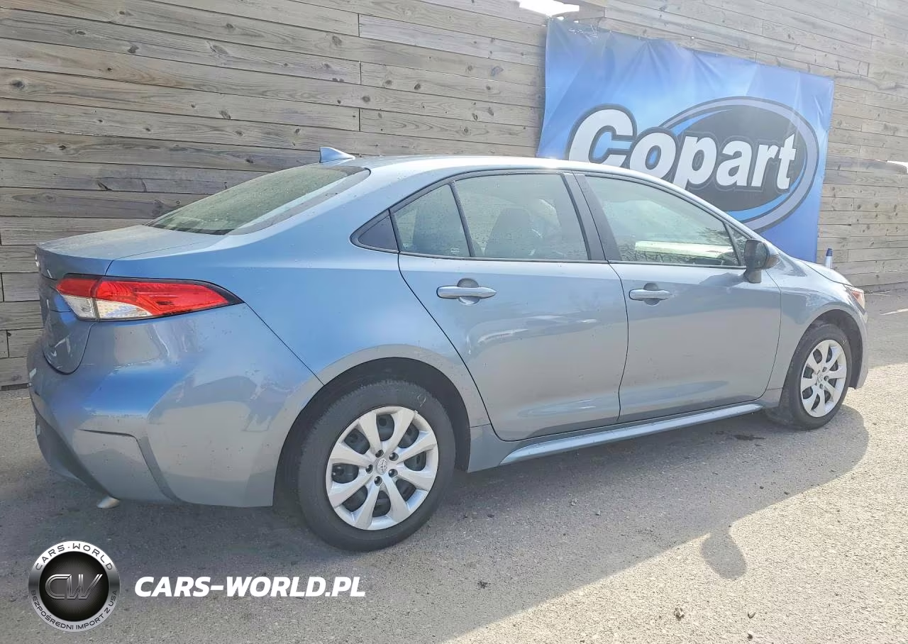 2022 Toyota Corolla Le VIN:JTDEPMAE7NJ221793 - 3