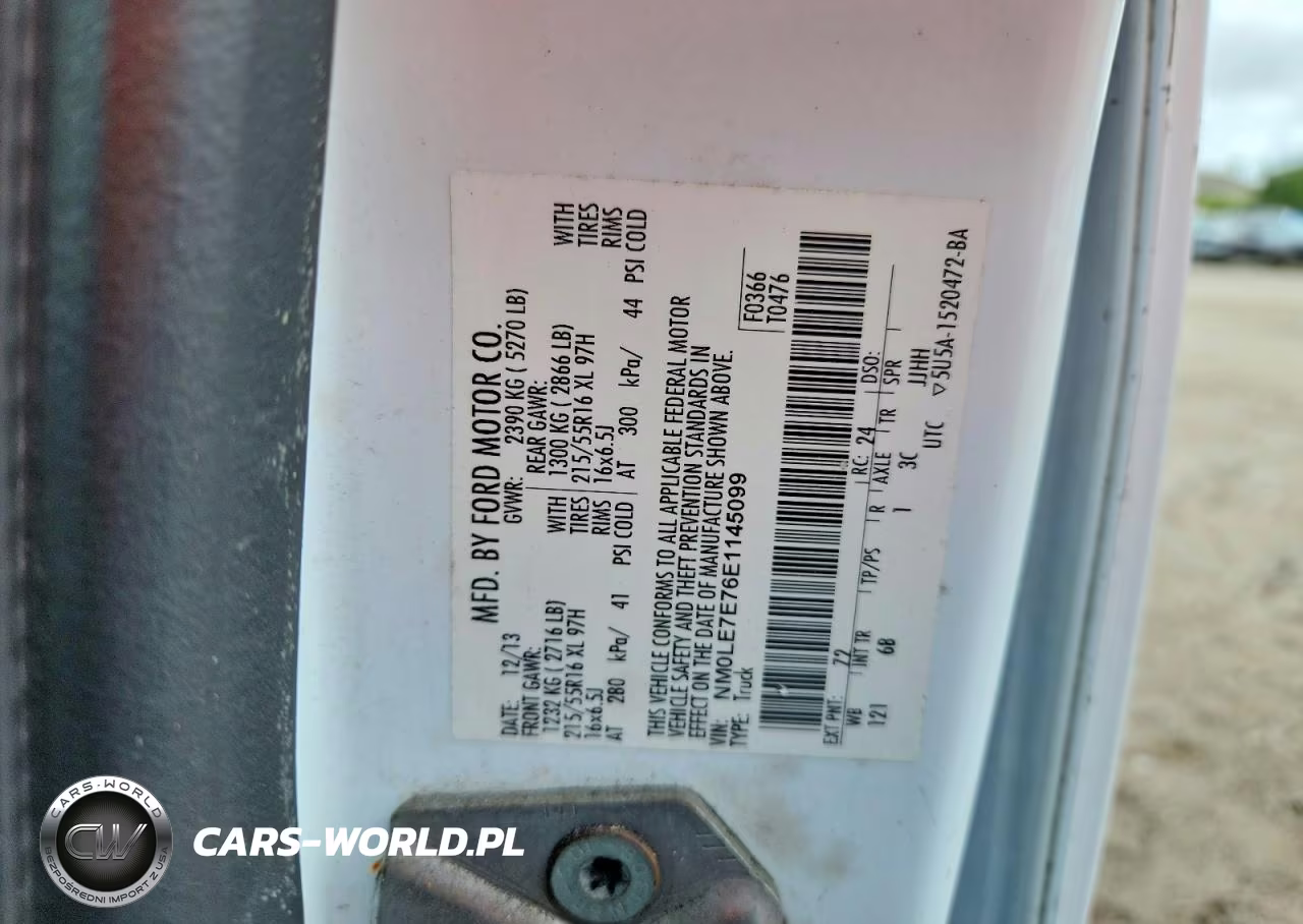 2014 Ford Transit Connect Xl VIN:NM0LE7E76E1145099 - 13
