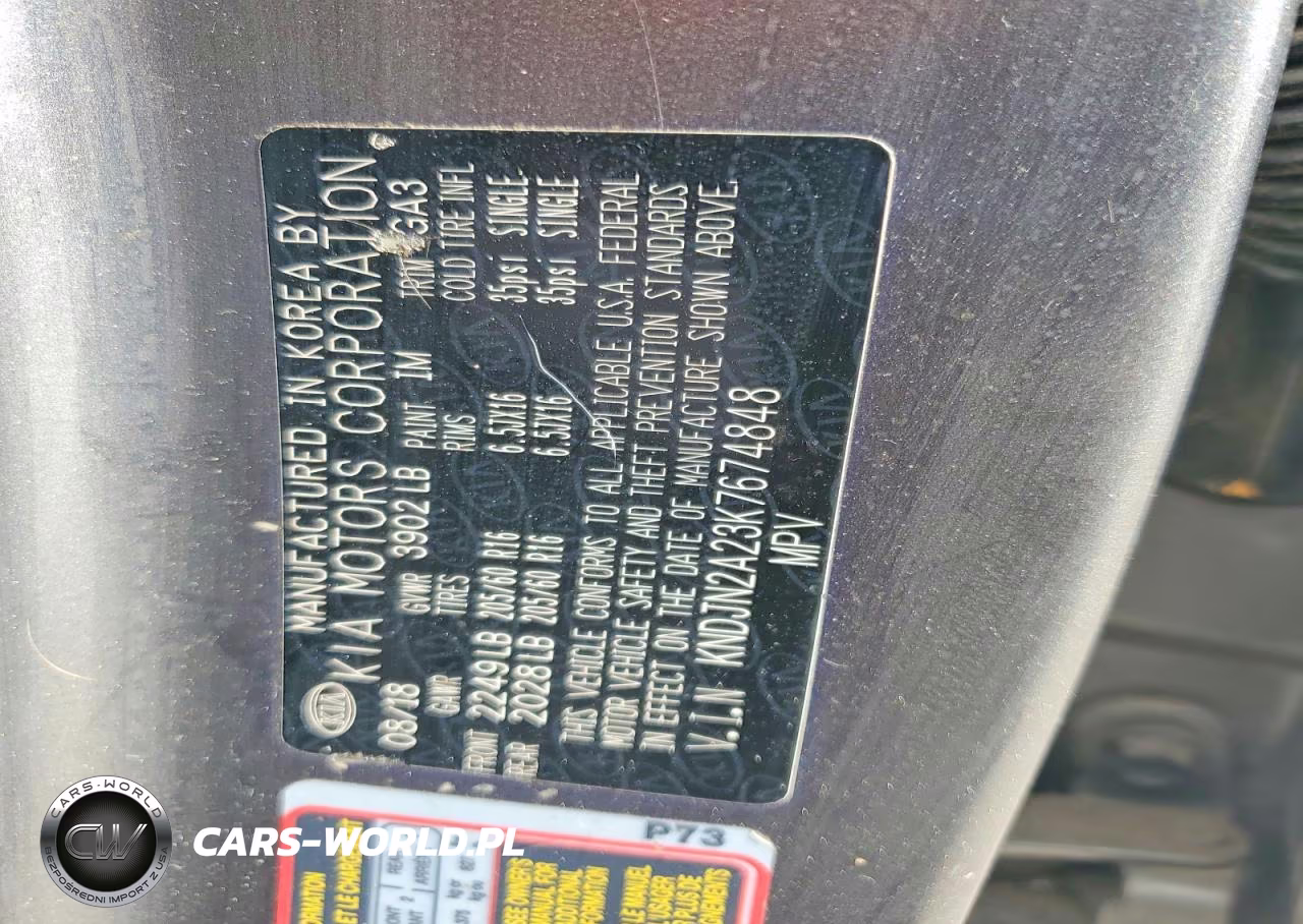 2019 Kia Soul Base VIN:KNDJN2A23K7674848 - 13
