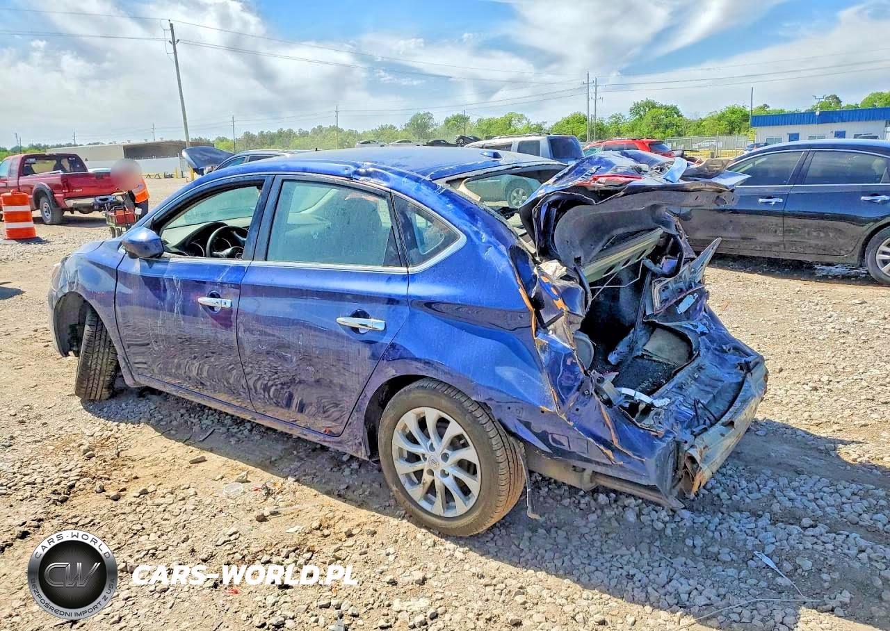2018 Nissan Sentra Sv VIN:3N1AB7AP2JL652614 - 2
