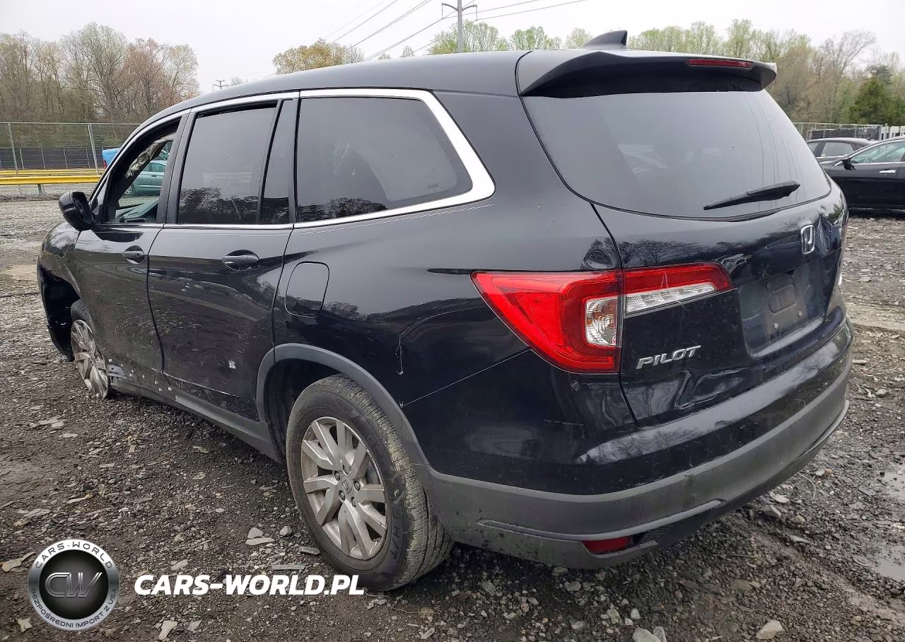 2019 Honda Pilot Lx VIN:5FNYF6H16KB084511 - 2