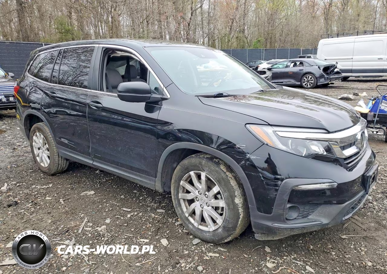 2019 Honda Pilot Lx VIN:5FNYF6H16KB084511 - 4