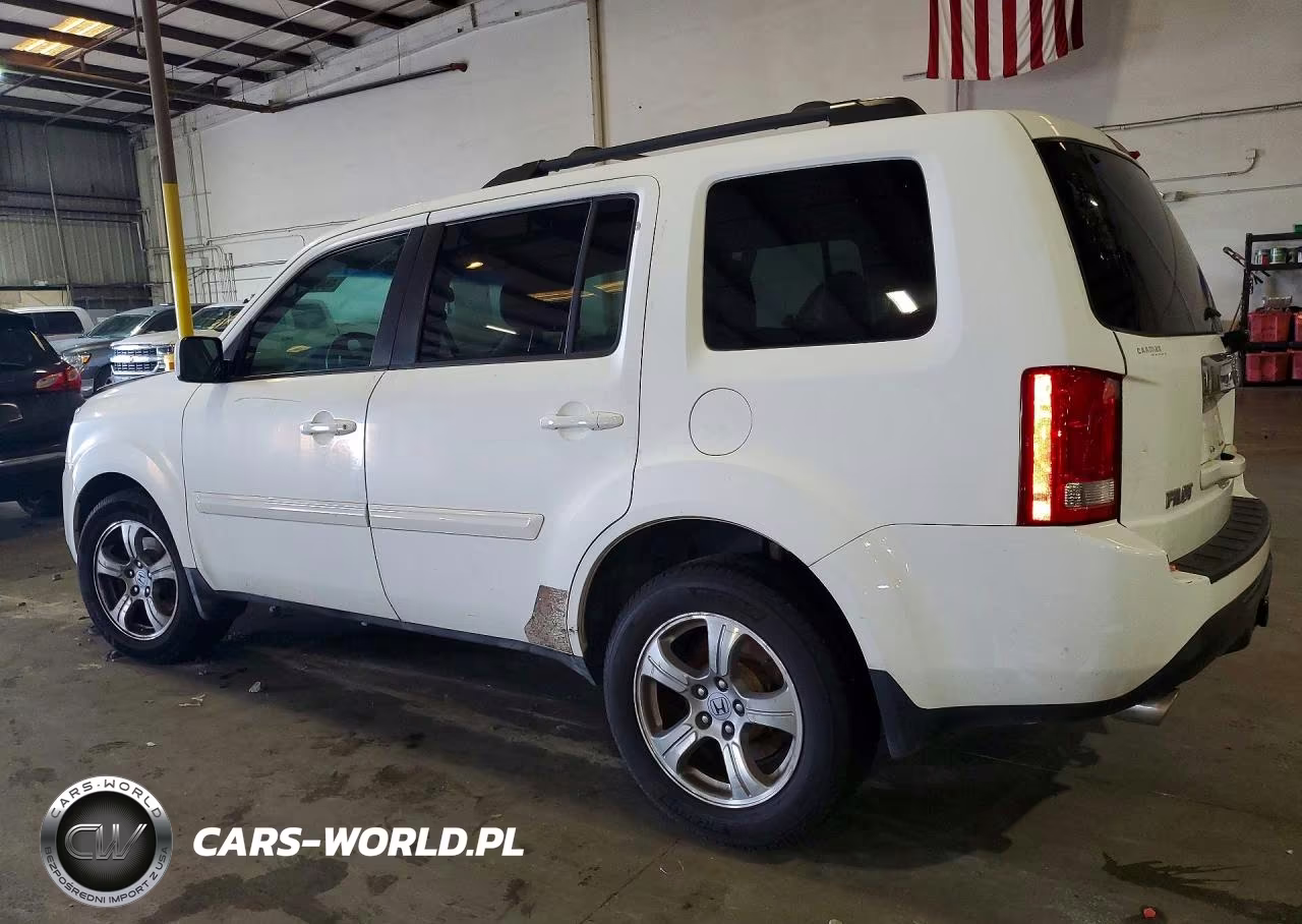 2012 Honda Pilot Exl VIN:5FNYF3H59CB006890 - 2
