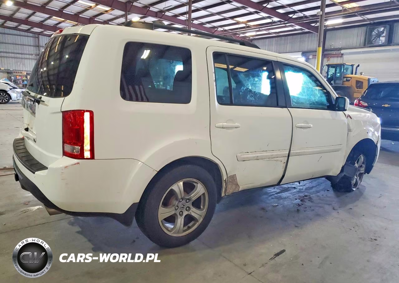 2012 Honda Pilot Exl VIN:5FNYF3H59CB006890 - 3