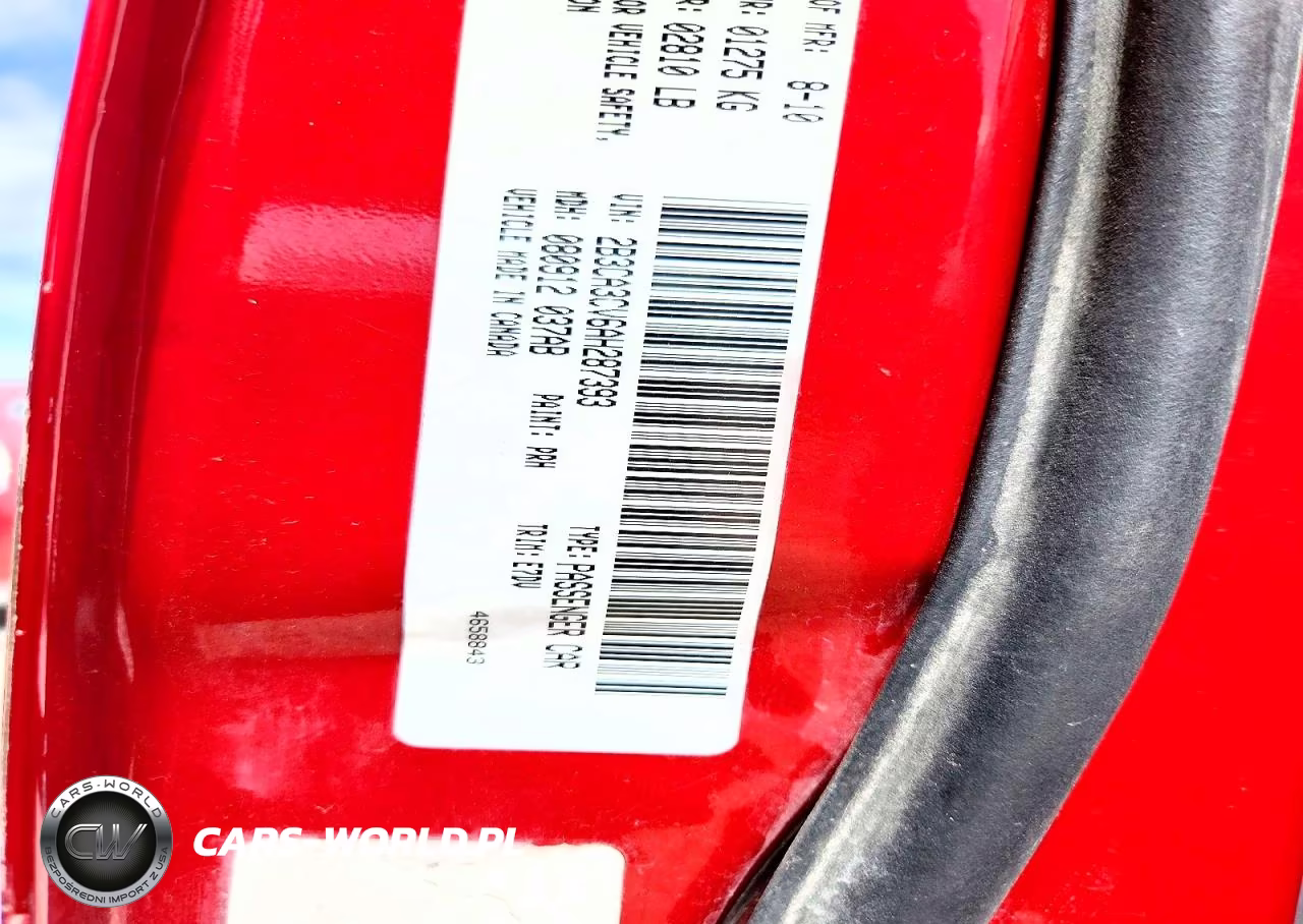 2010 Dodge Charger Sxt VIN:2B3CA3CV6AH287393 - 12