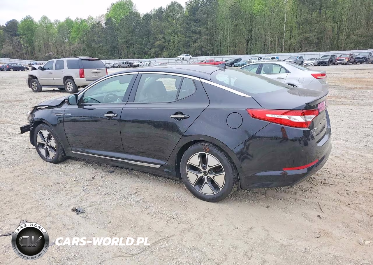 2013 Kia Optima Hybrid Ex VIN:KNAGM4AD8D5054681 - 2