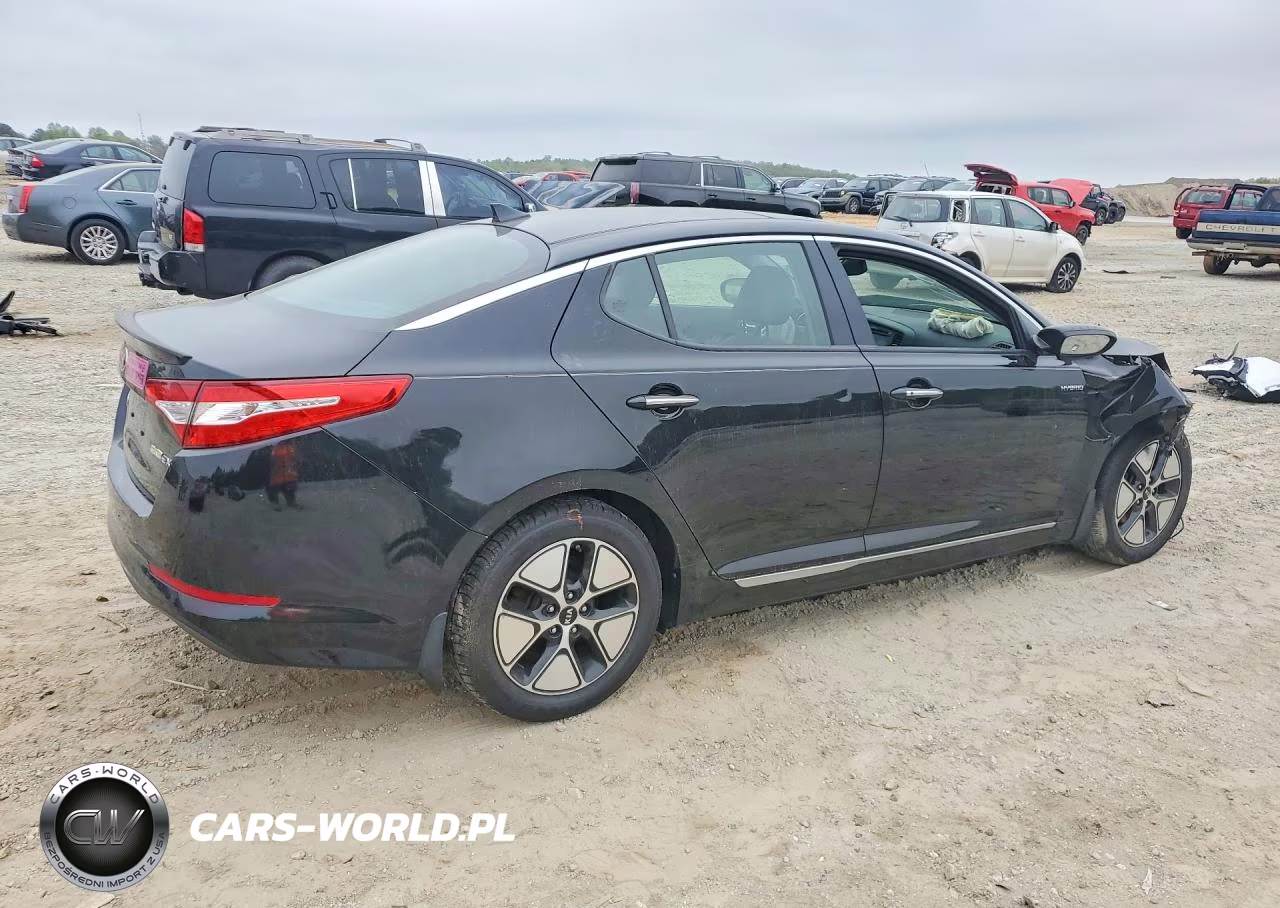 2013 Kia Optima Hybrid Ex VIN:KNAGM4AD8D5054681 - 3