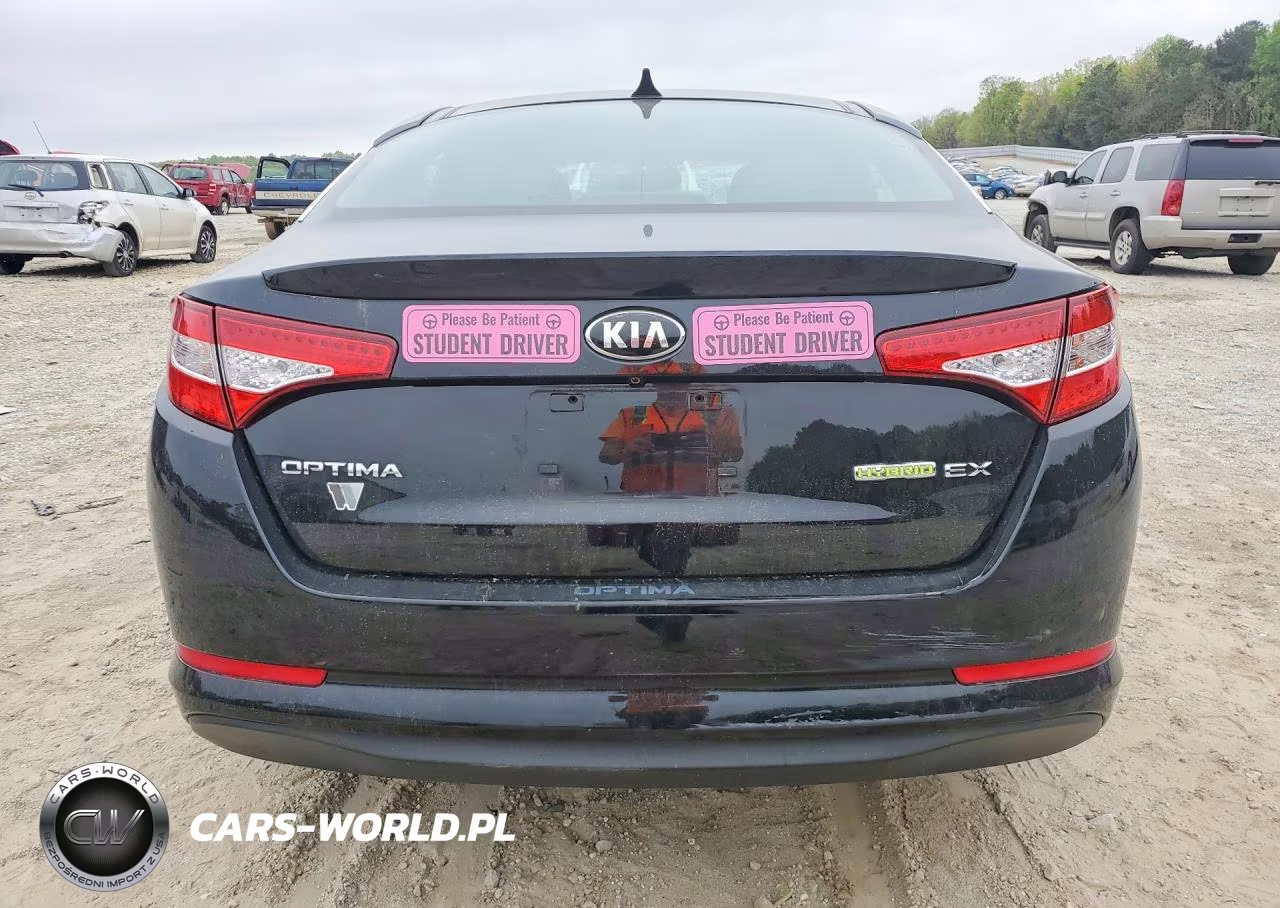2013 Kia Optima Hybrid Ex VIN:KNAGM4AD8D5054681 - 6