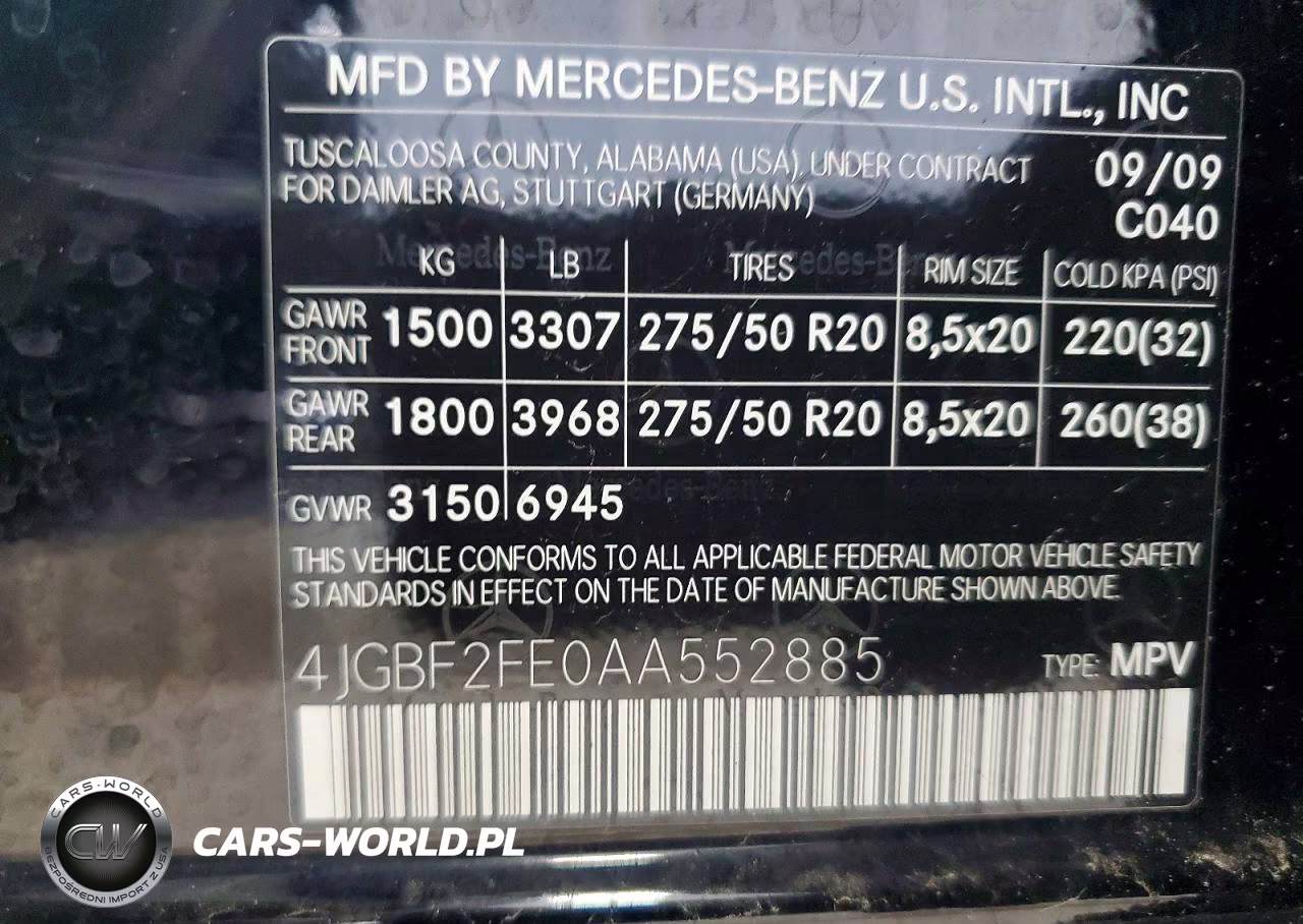 2010 Mercedes-Benz Gl 350 Bluetec VIN:4JGBF2FE0AA552885 - 13