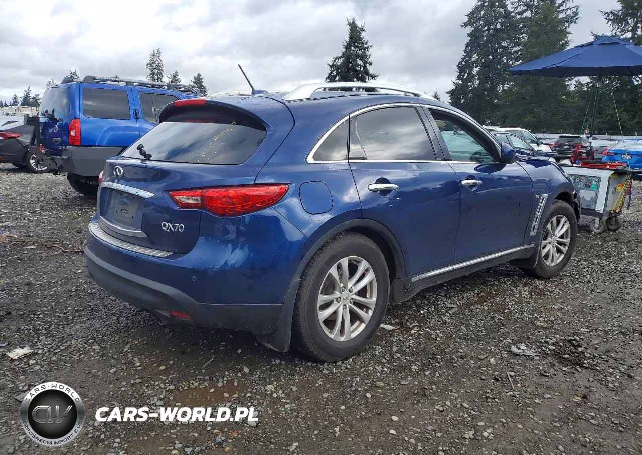2015 Infiniti Qx70 Base VIN:JN8CS1MW6FM480899 - 3