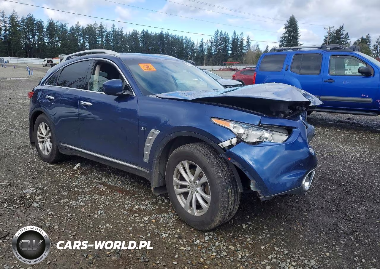 2015 Infiniti Qx70 Base VIN:JN8CS1MW6FM480899 - 4