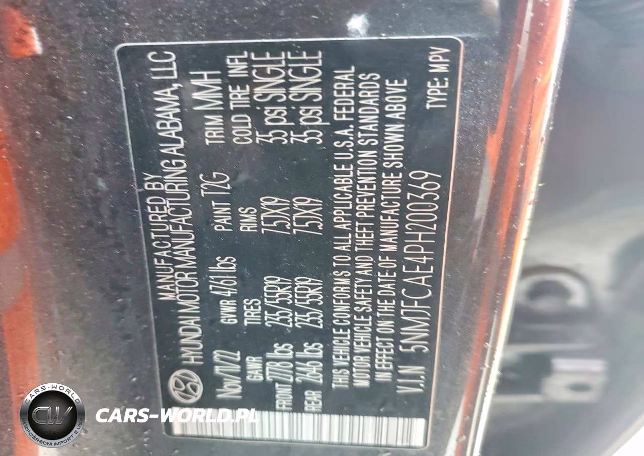 2023 Hyundai Tucson Sel VIN:5NMJFCAE4PH200369 - 13