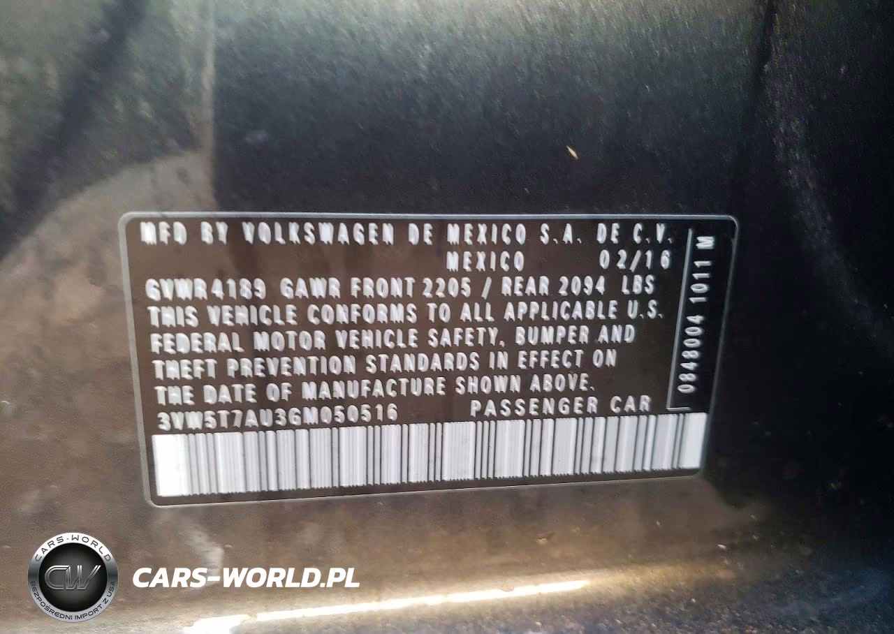 2016 Volkswagen Gti S VIN:3VW5T7AU3GM050516 - 12
