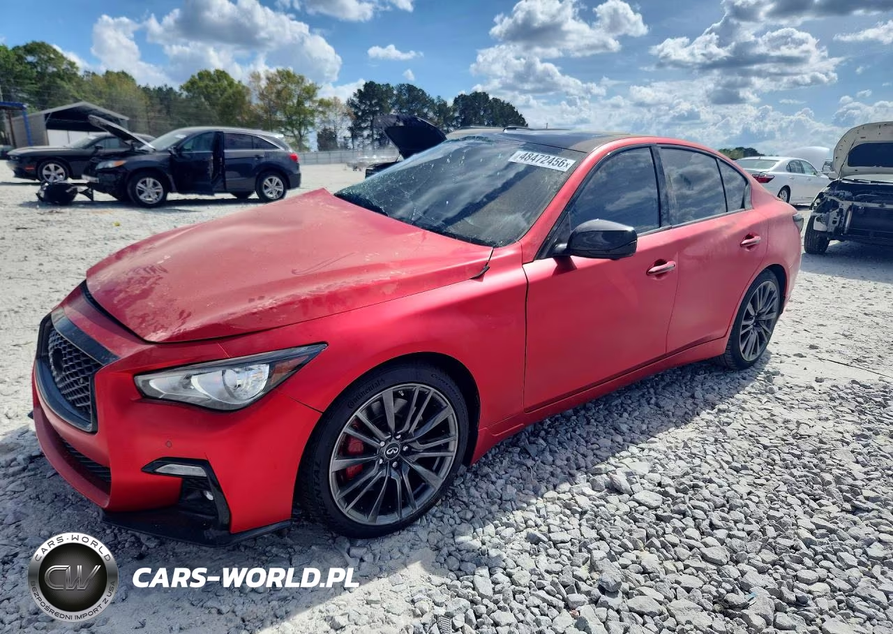 2019 Infiniti Q50 Red Sport 400