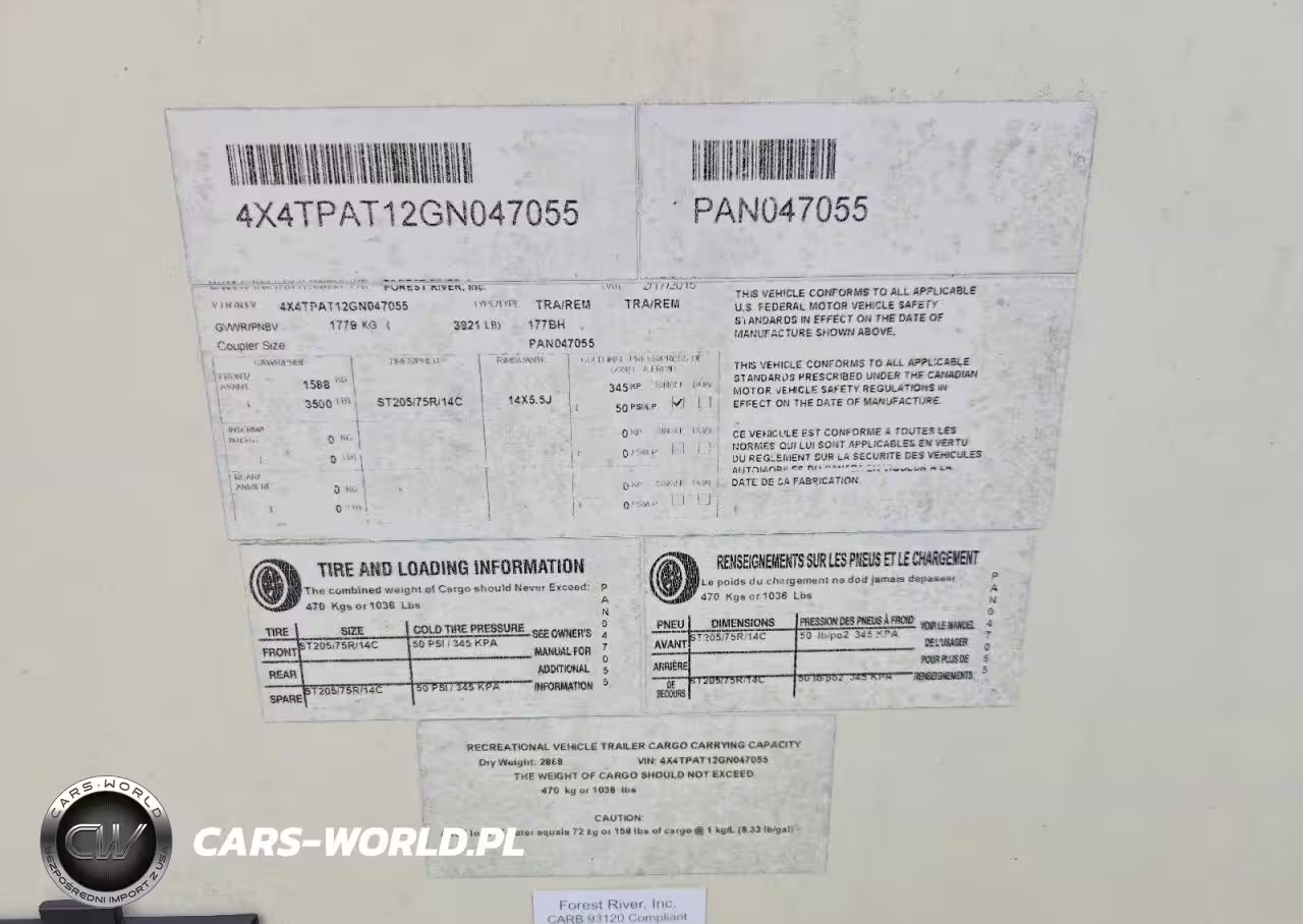 2016 Forest River Palomini VIN:4X4TPAT12GN047055 - 10