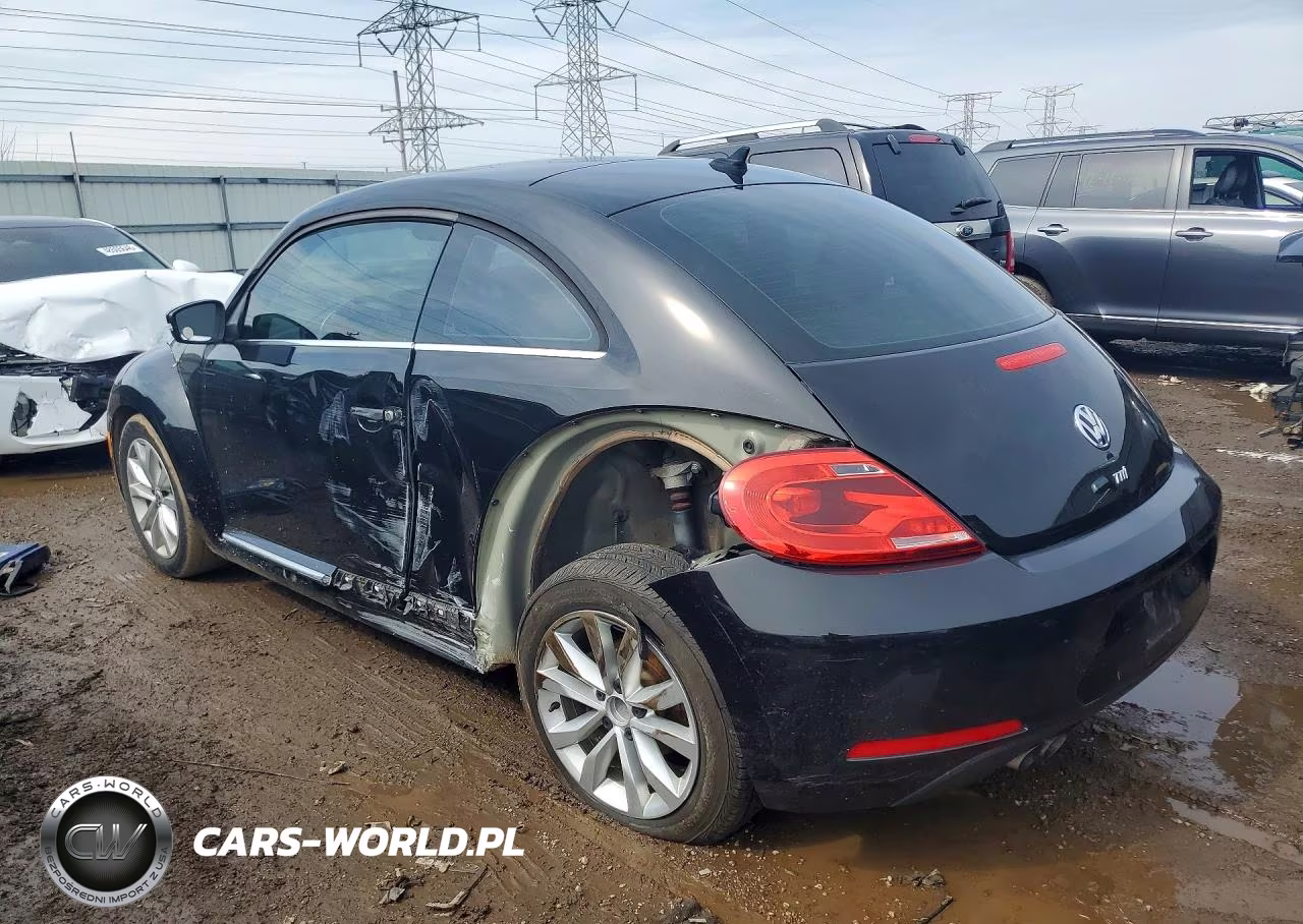 2013 Volkswagen Beetle VIN:3VWRL7AT1DM607914 - 2