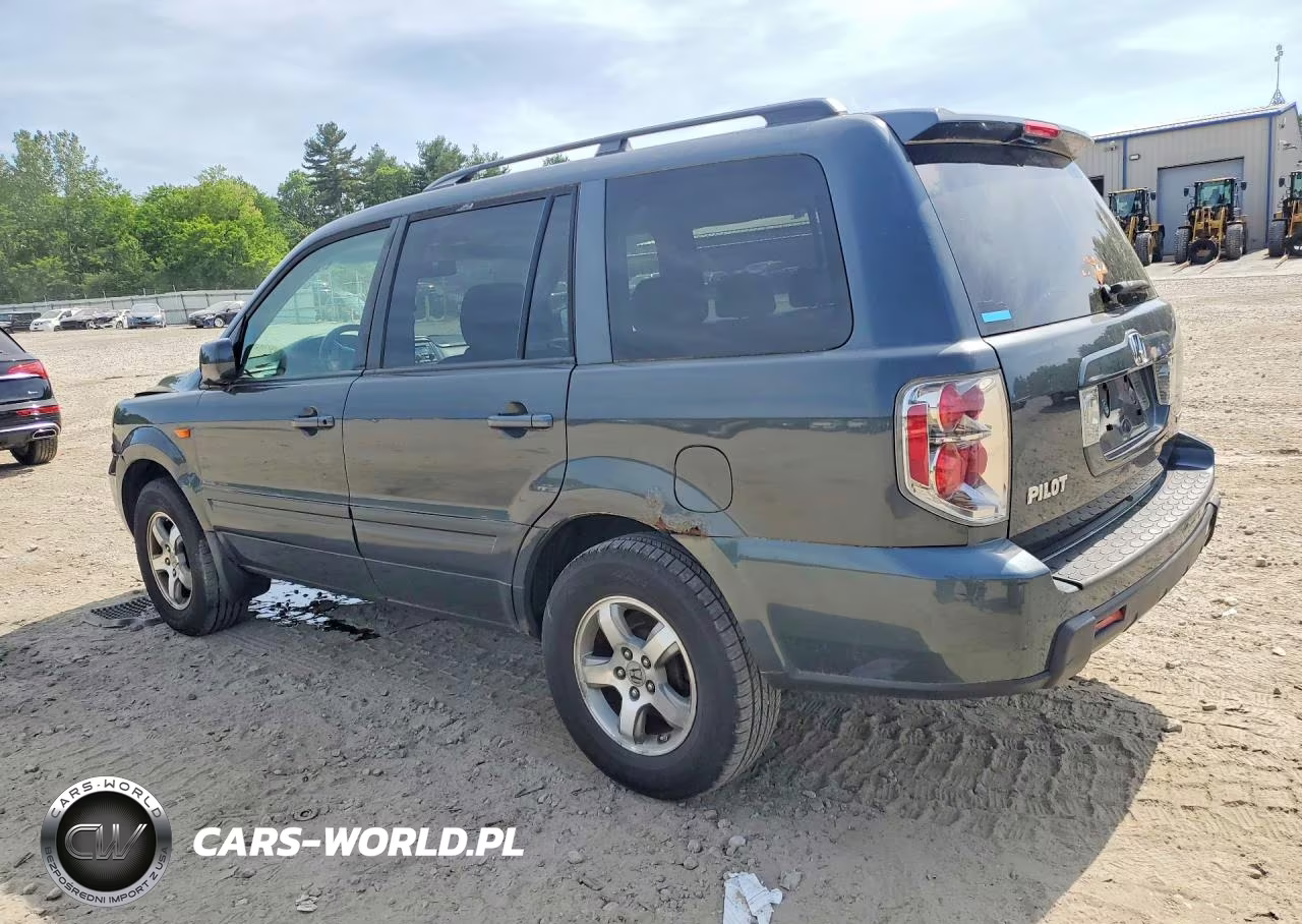 2006 Honda Pilot Ex VIN:2HKYF18526H516637 - 2