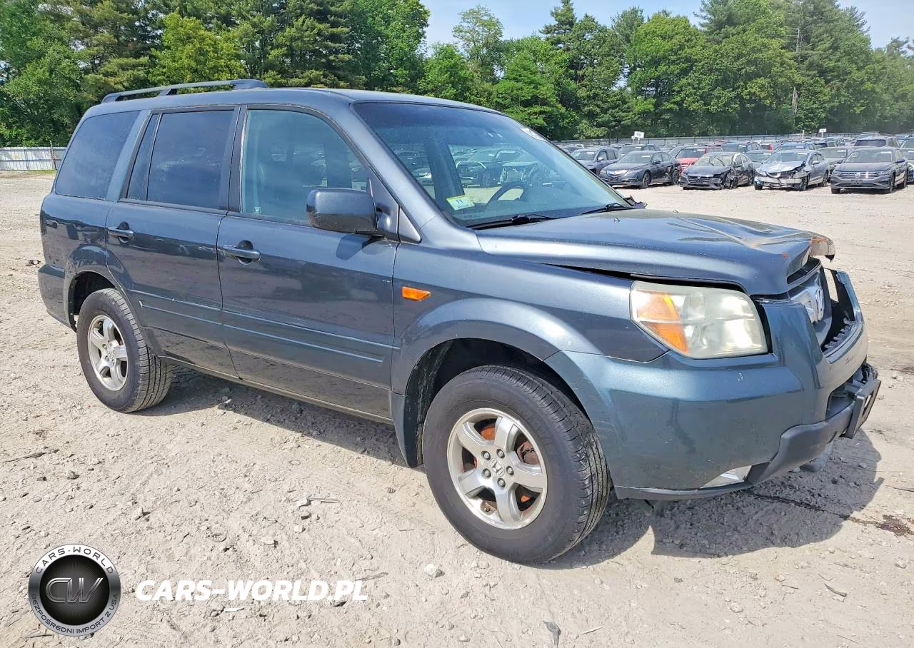 2006 Honda Pilot Ex VIN:2HKYF18526H516637 - 4