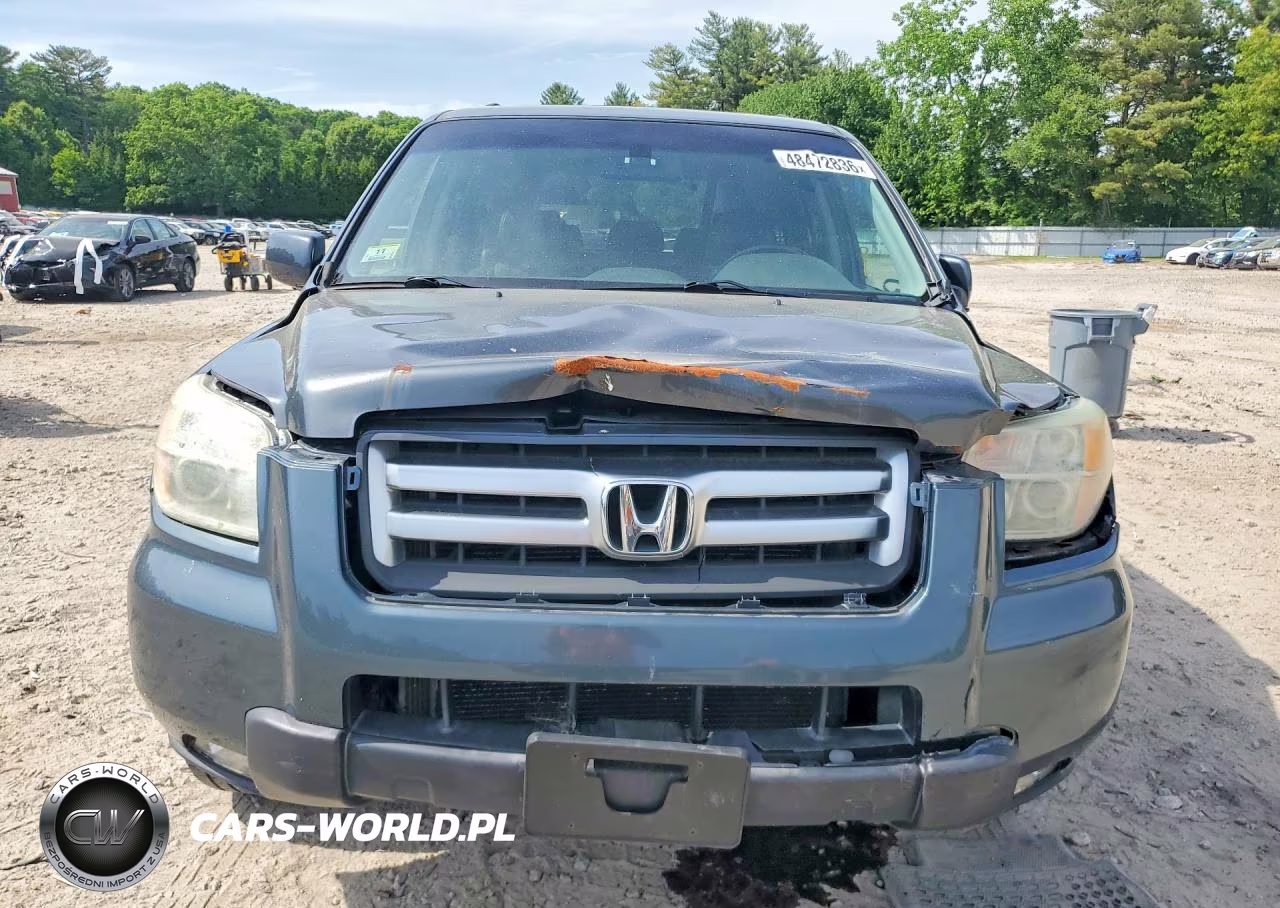 2006 Honda Pilot Ex VIN:2HKYF18526H516637 - 5