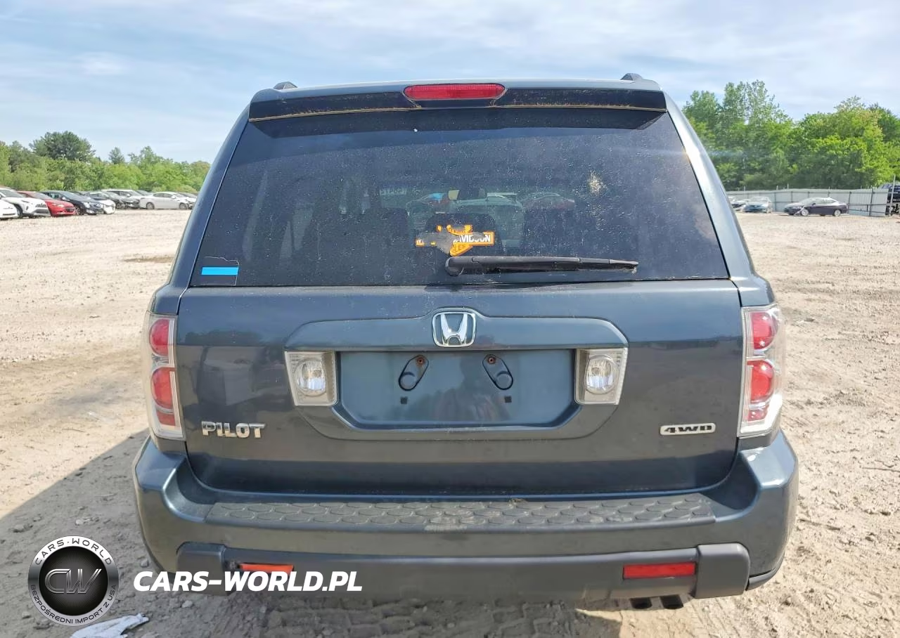 2006 Honda Pilot Ex VIN:2HKYF18526H516637 - 6