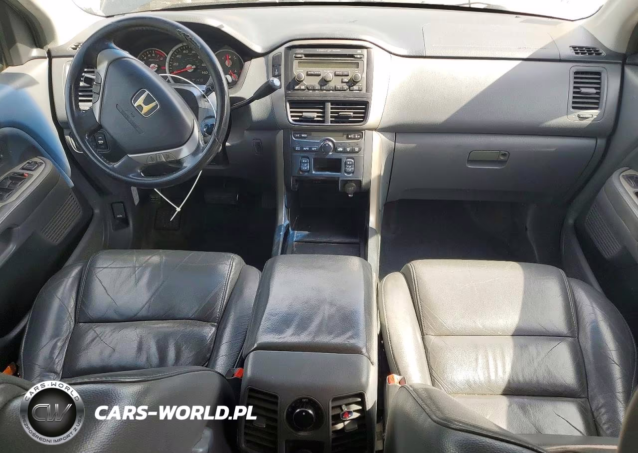 2006 Honda Pilot Ex VIN:2HKYF18526H516637 - 8