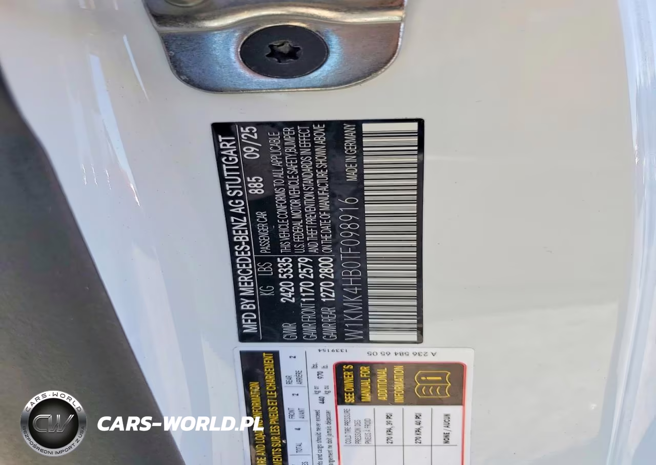 2026 Mercedes-Benz Cle 300 4Matic VIN:W1KMK4HB0TF098916 - 12
