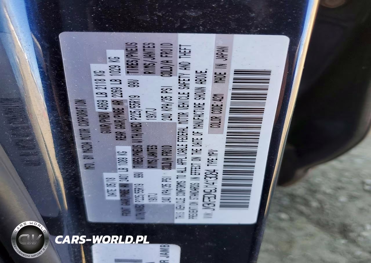 2018 Mazda Cx-5 Grand Touring VIN:JM3KFBDM9J1413084 - 13