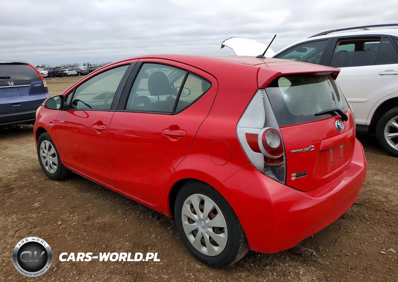 2012 Toyota Prius C Two VIN:JTDKDTB31C1503816 - 2