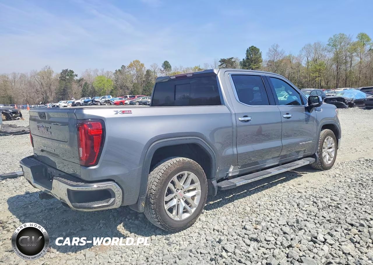 2021 GMC Sierra K1500 Slt VIN:3GTU9DED6MG329099 - 3