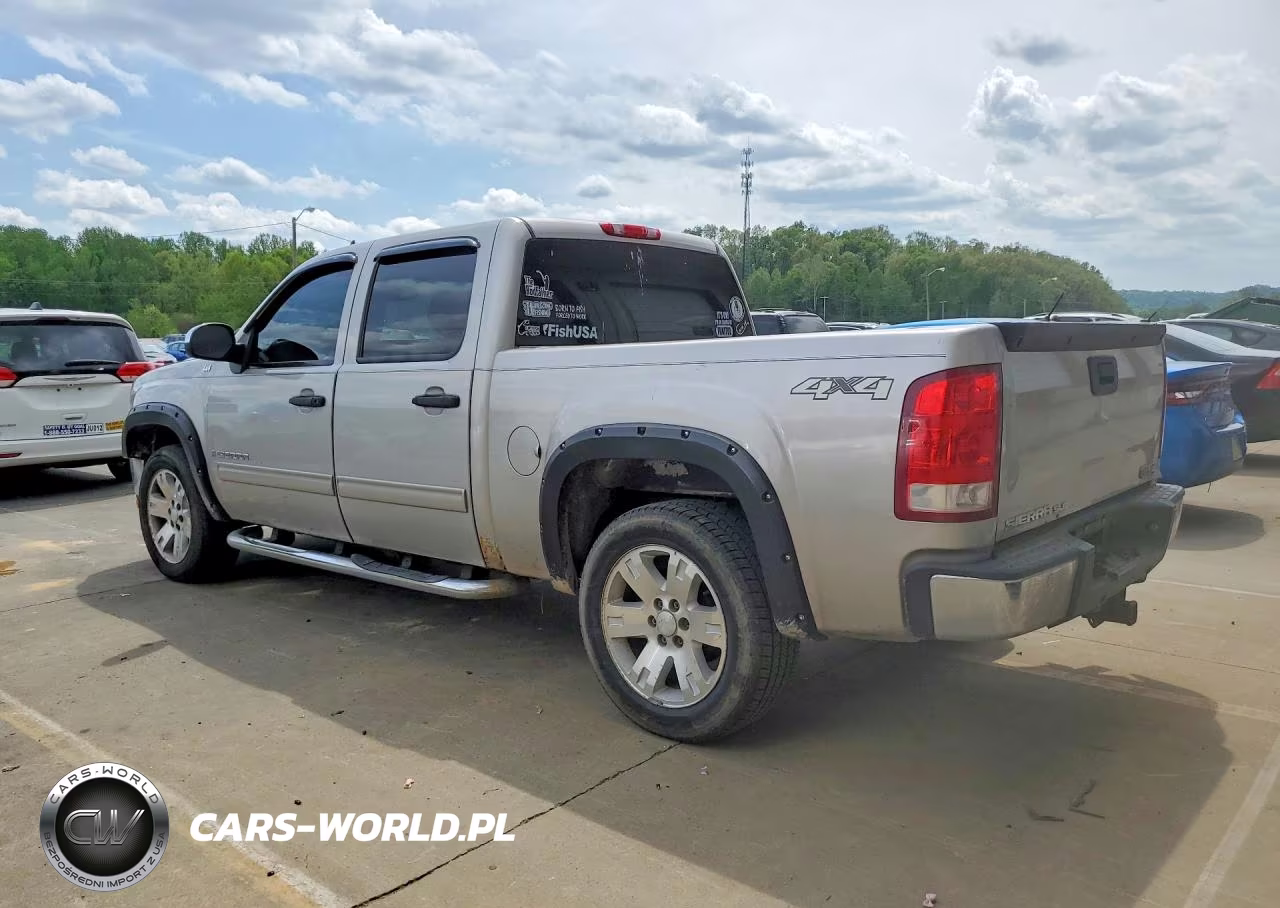 2008 GMC Sierra K1500 VIN:2GTEK13M381211391 - 2