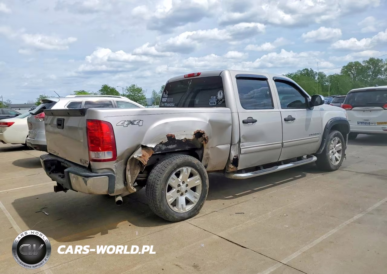 2008 GMC Sierra K1500 VIN:2GTEK13M381211391 - 3