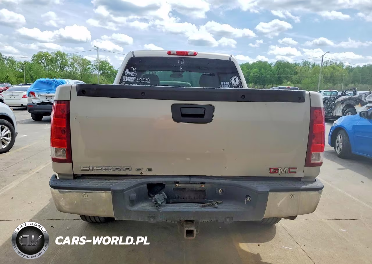 2008 GMC Sierra K1500 VIN:2GTEK13M381211391 - 6