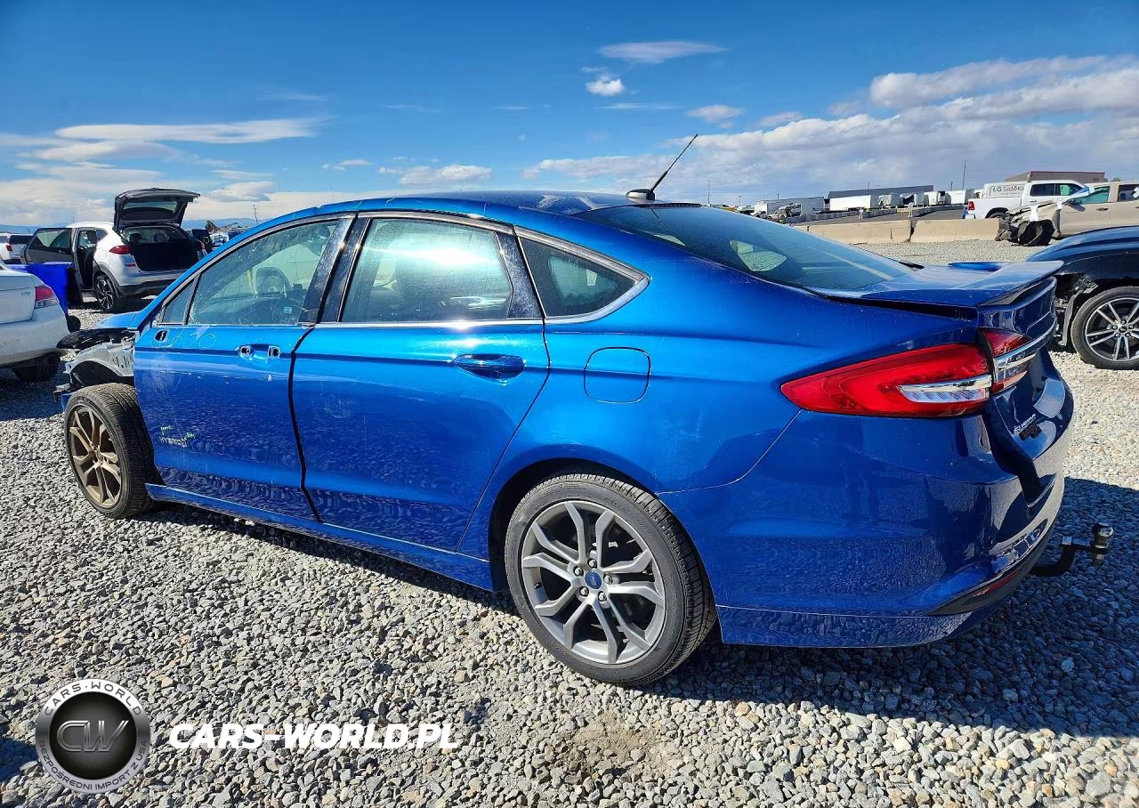 2017 Ford Fusion Se Hybrid VIN:3FA6P0LU0HR325382 - 2