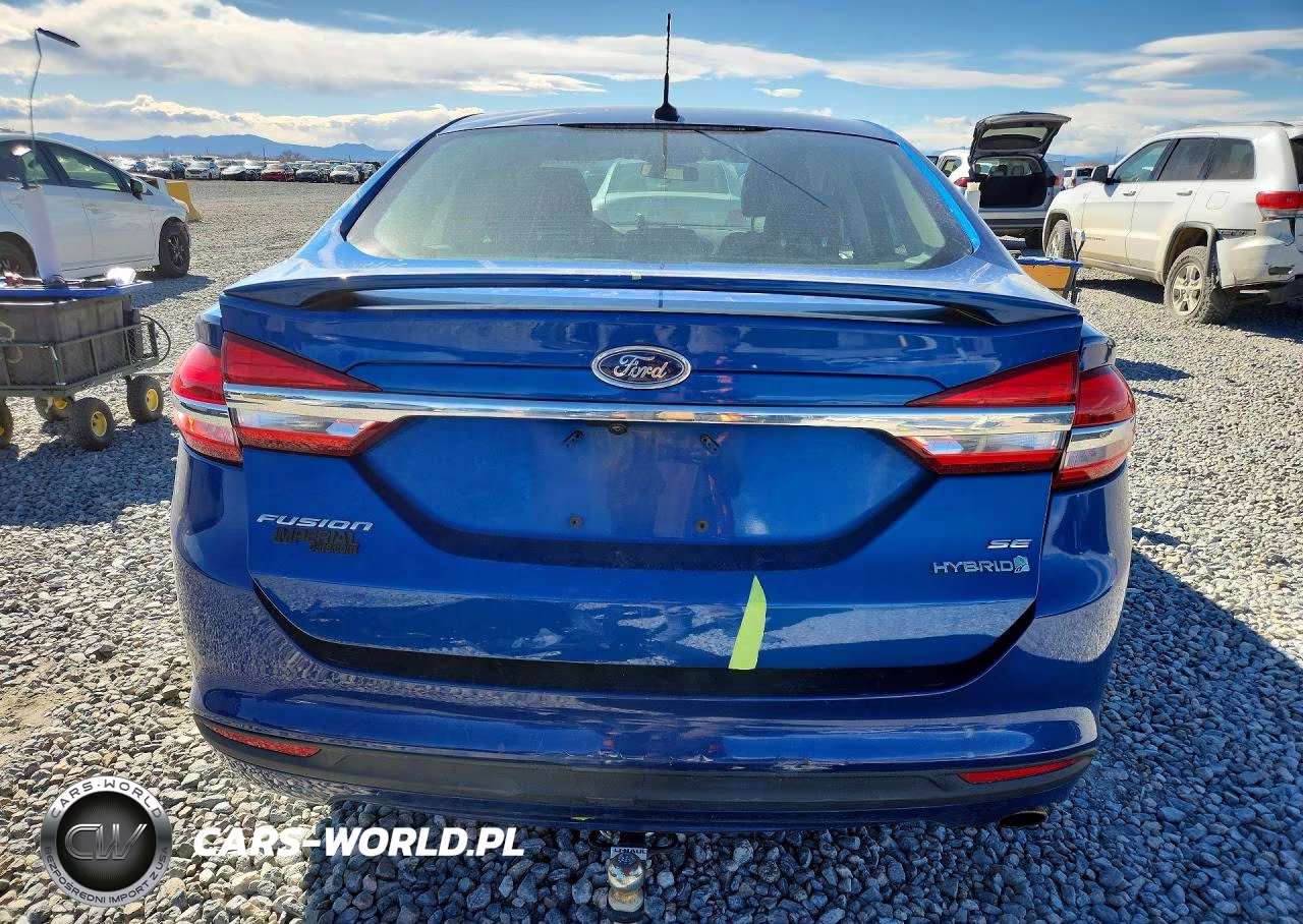 2017 Ford Fusion Se Hybrid VIN:3FA6P0LU0HR325382 - 6