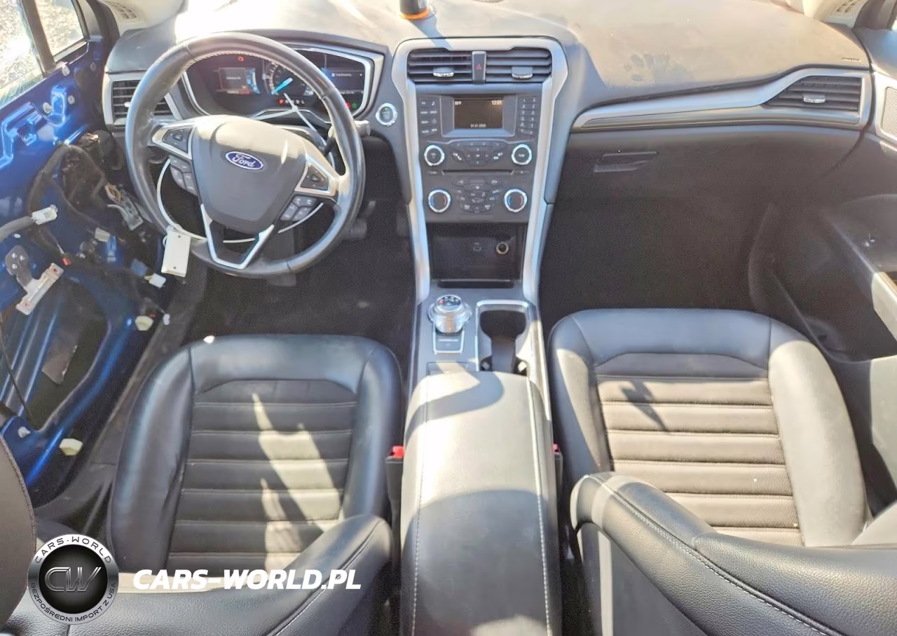2017 Ford Fusion Se Hybrid VIN:3FA6P0LU0HR325382 - 8