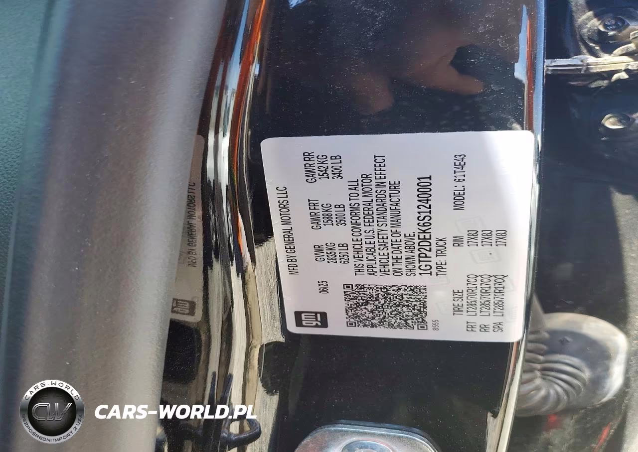 2025 GMC Canyon At4 VIN:1GTP2DEK6S1240001 - 12