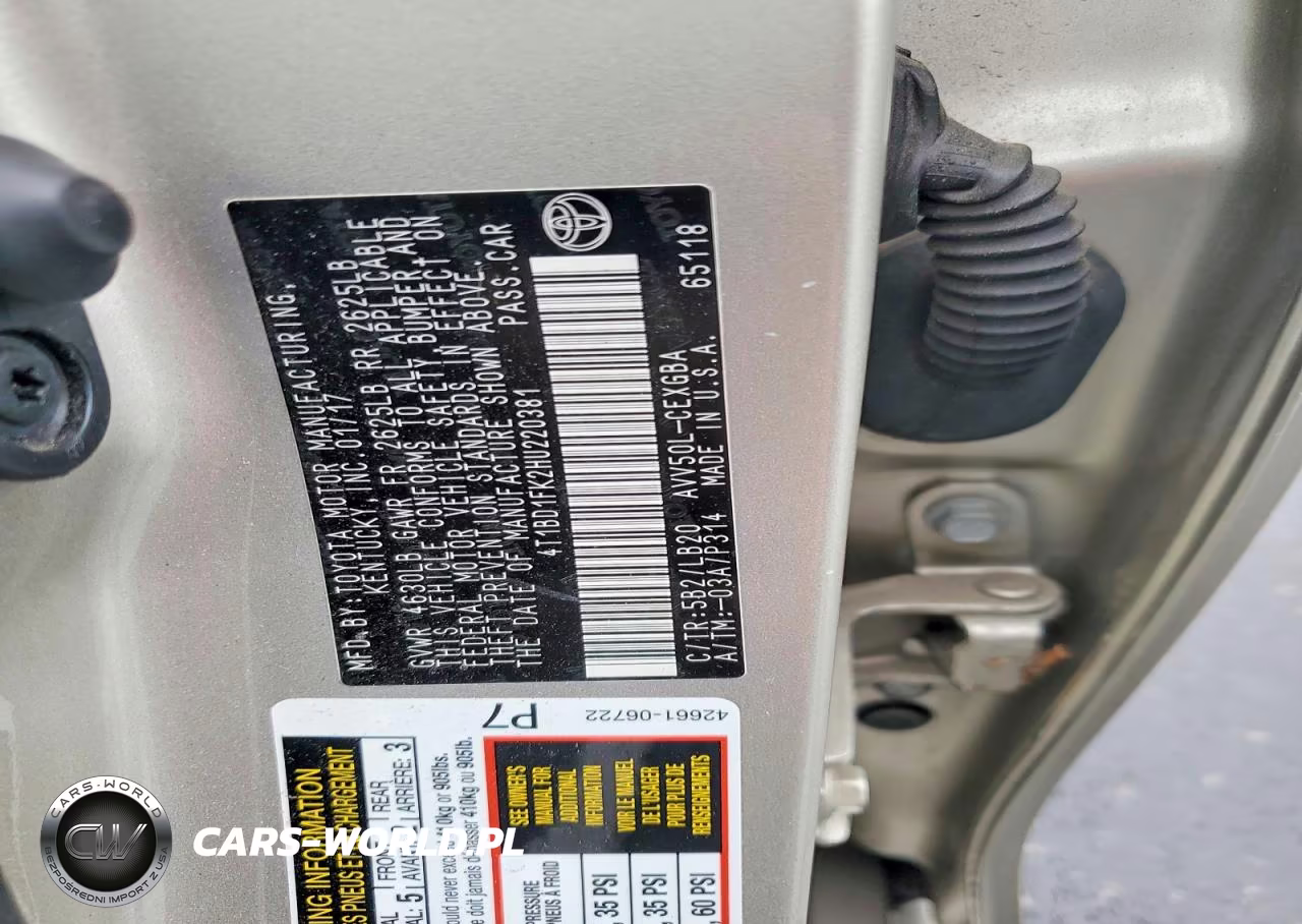 2017 Toyota Camry Hybrid Xle VIN:4T1BD1FK2HU220381 - 12