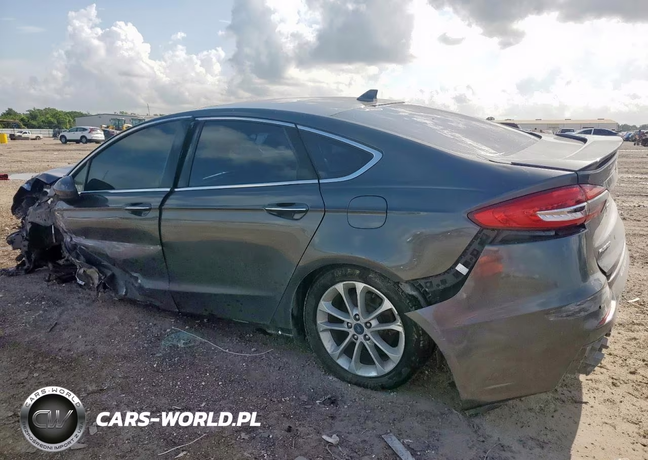 2019 Ford Fusion Titanium VIN:3FA6P0RU4KR169166 - 2