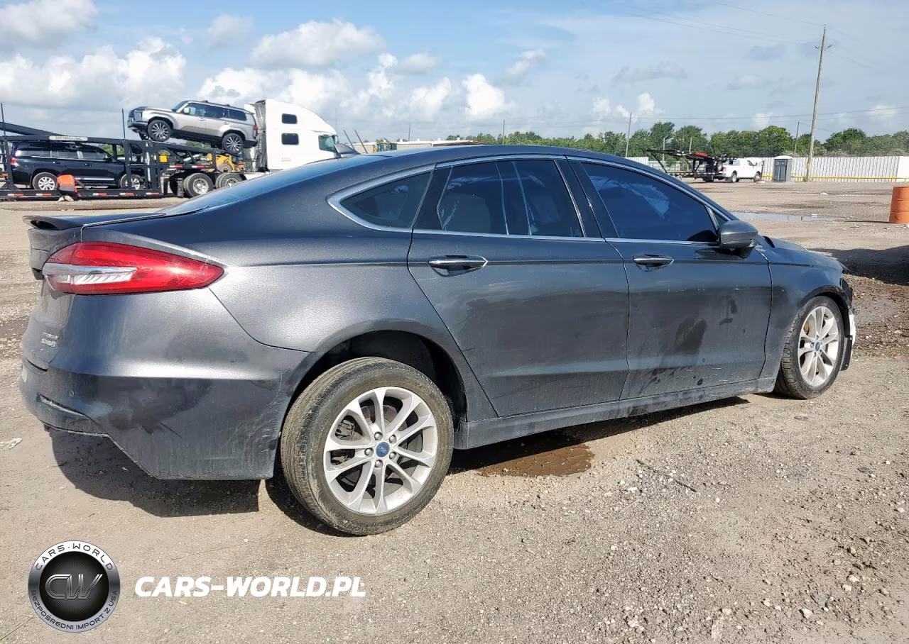 2019 Ford Fusion Titanium VIN:3FA6P0RU4KR169166 - 3