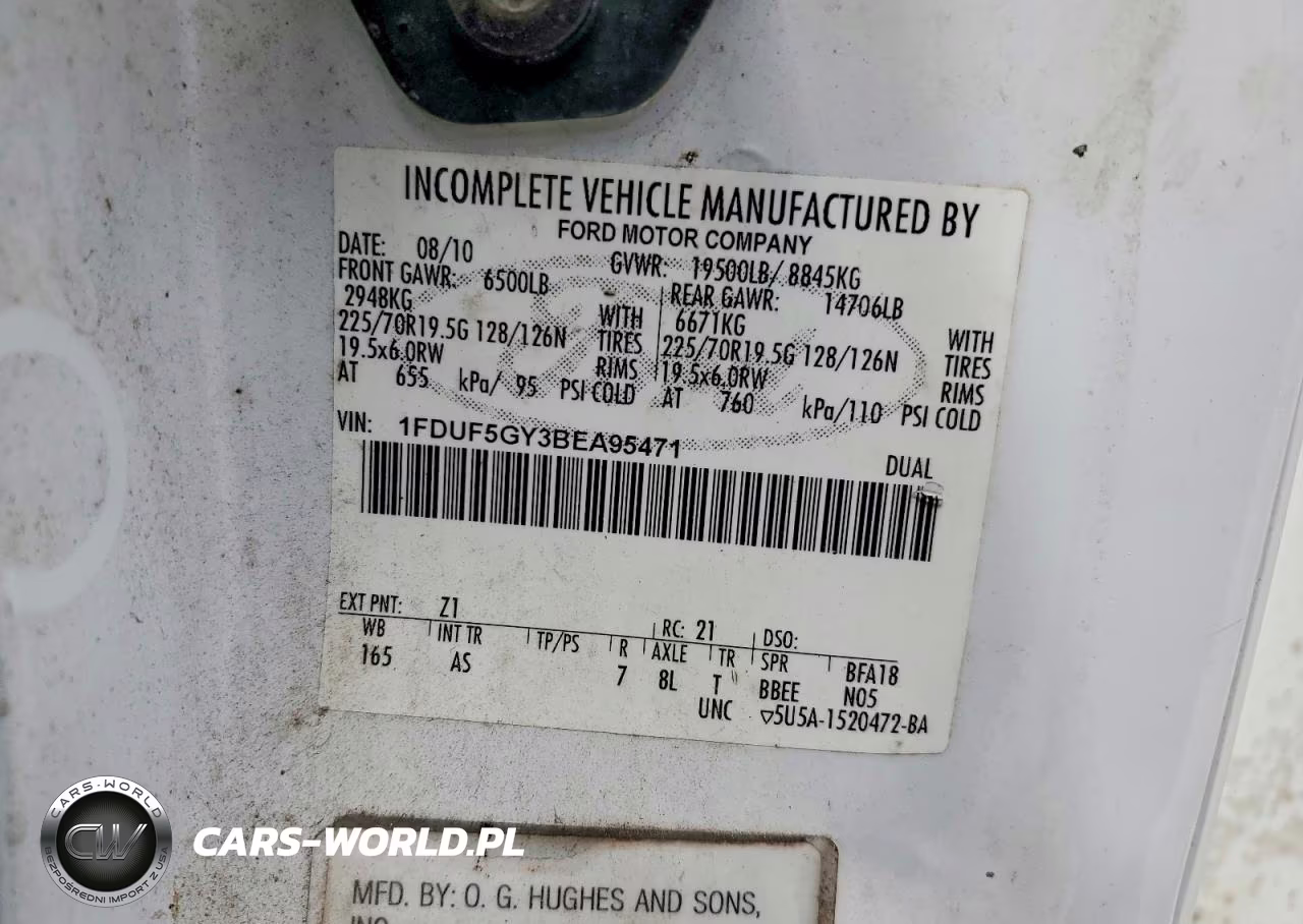2011 Ford F550 Super Duty Bucket Truck VIN:1FDUF5GY3BEA95471 - 12