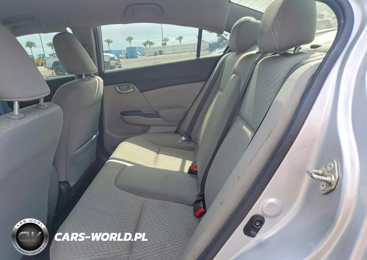2015 Honda Civic Lx VIN:19XFB2F51FE050618 - 10