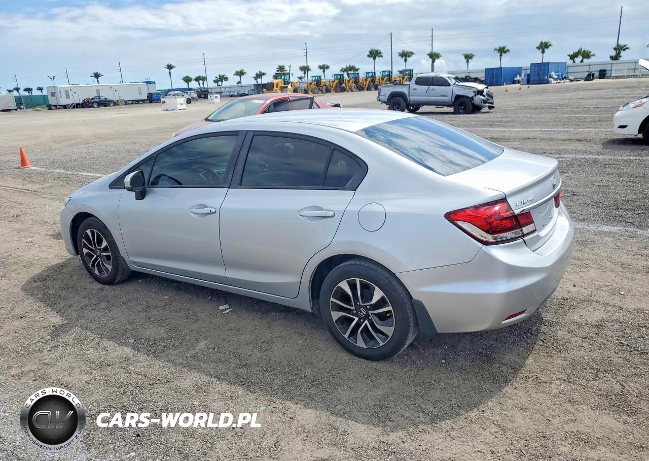2015 Honda Civic Lx VIN:19XFB2F51FE050618 - 2