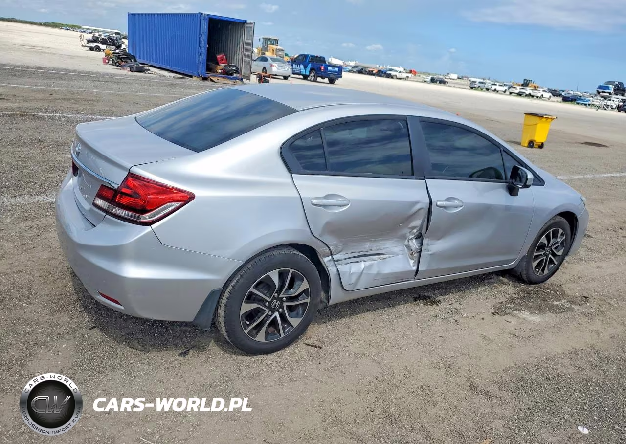2015 Honda Civic Lx VIN:19XFB2F51FE050618 - 3